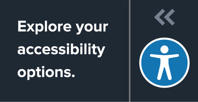 explore your accessibility options icon-logo